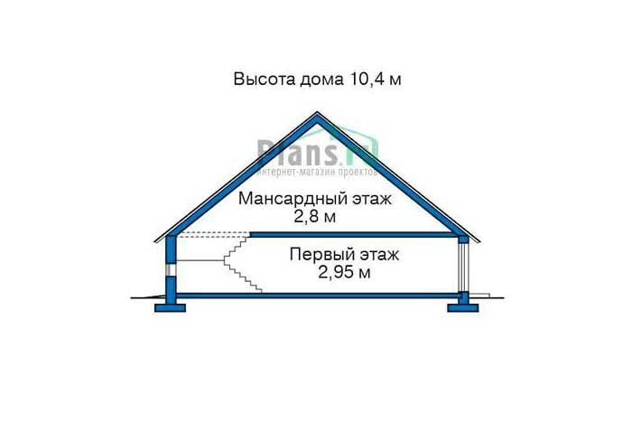 Проект дома М146 строительство в Тольятти