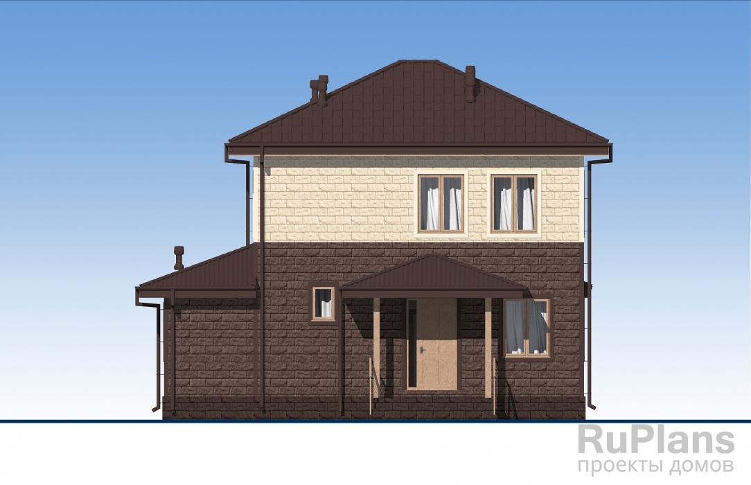 Проект двухэтажного дома - Rg5830 строительство в Тольятти
