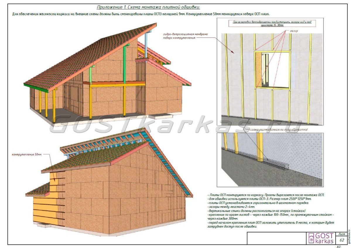 Проект каркасного дома К 197 строительство в Тольятти