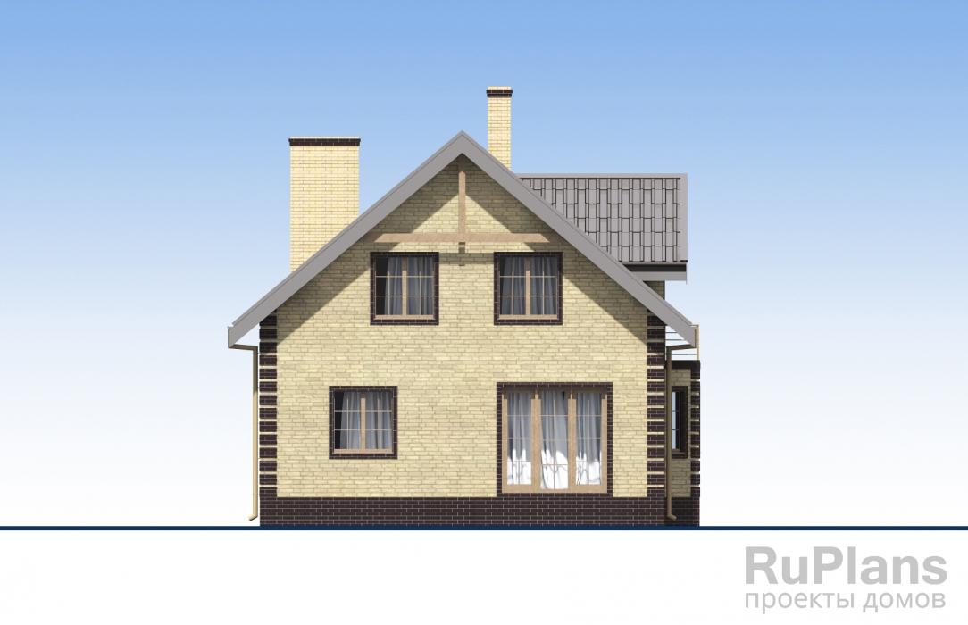 Проект дома с мансардой - Rg5958 строительство в Тольятти