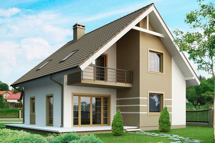Проект дома М130 строительство в Тольятти