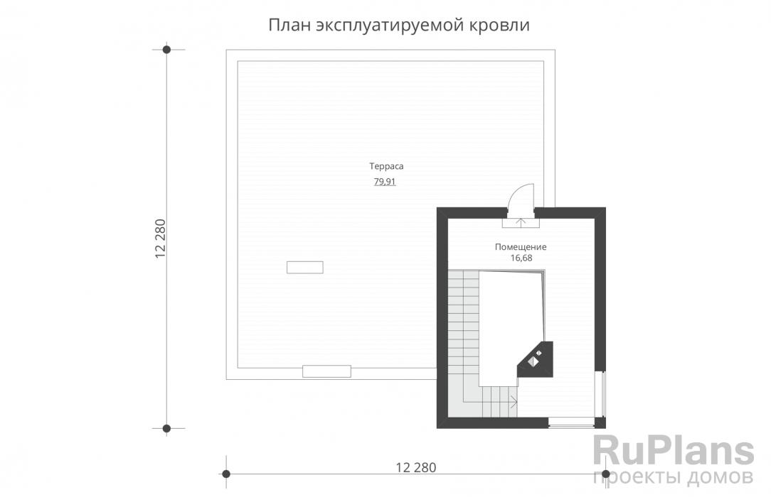 Проект двухэтажного дома - Rg5218 строительство в Тольятти