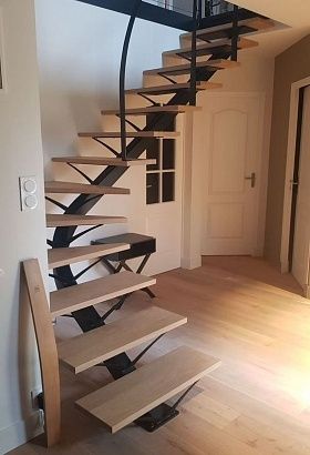 Пример готовой лестницы